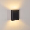 Vion Muurlamp Zwart, 2-lichts