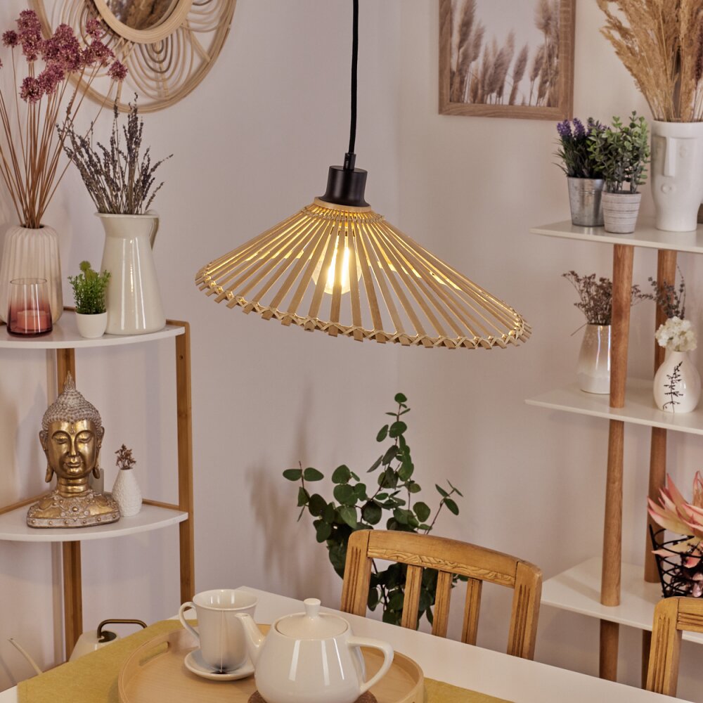 Callide Hanger Zwart, 1-licht main product photo