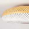Pucapa Plafondlamp Natuurlijke kleuren, Wit, 1-licht