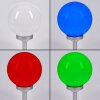 Kanganbou Solarlamp LED Zilver, 4-lichts, Kleurwisselaar