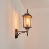 Talca Buiten muurverlichting Zwart, Zilver, 1-licht