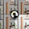 Kyneton Staande lamp LED Natuurlijke kleuren, Zwart, 1-licht