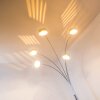 Nikkala Staande lamp Chroom, 5-lichts
