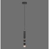 Paul-Neuhaus PURE-VEGA Hanglamp LED Zwart, 3-lichts
