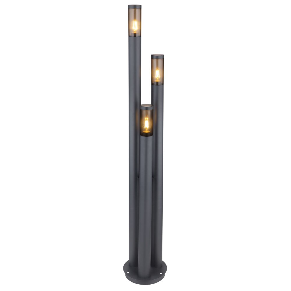 Globo BOSTON Padverlichting Antraciet, 3-lichts main product photo
