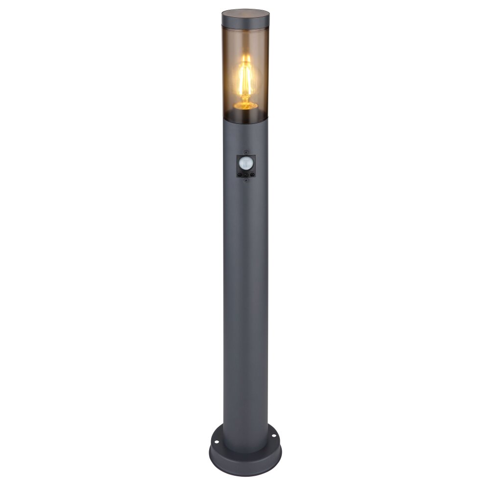 Globo BOSTON Padverlichting Antraciet, 1-licht, Bewegingsmelder main product photo