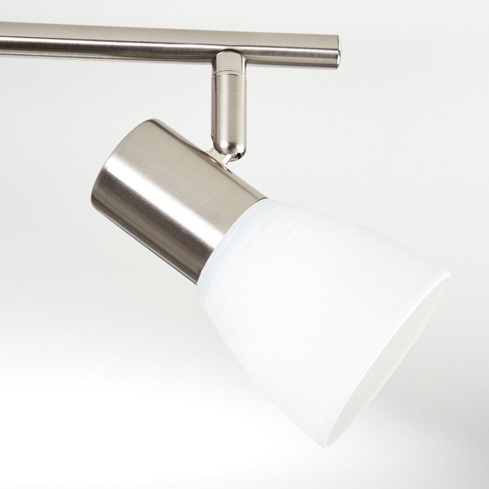 Villaseca Plafondlamp LED Nikkel mat, 4-lichts