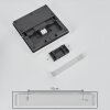 Gomero Buitenshuis plafond verlichting LED Antraciet, Wit, 1-licht