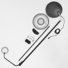 Confluencia Staande lamp LED Zwart, 2-lichts