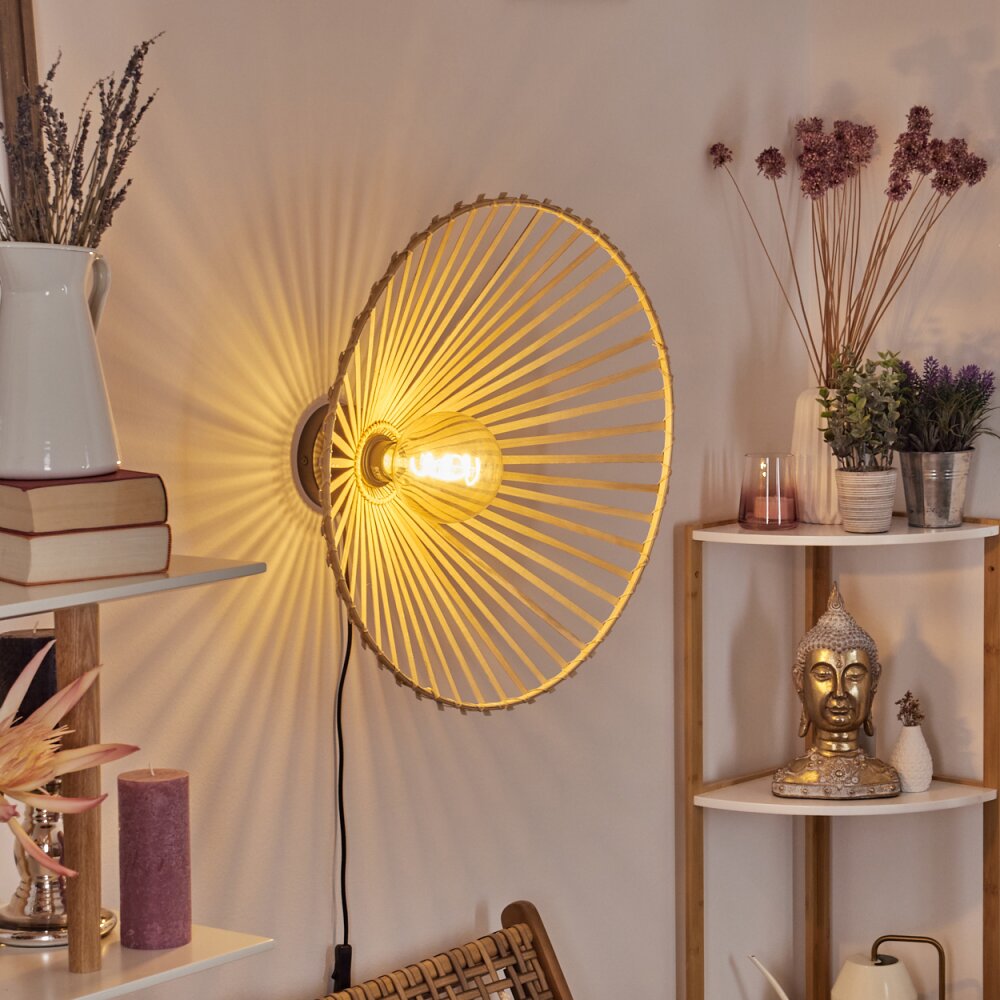 Callide Muurlamp Zwart, 1-licht