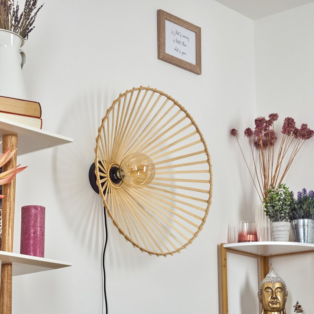 Callide Muurlamp Zwart, 1-licht