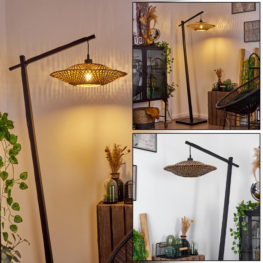 Shelbourne Staande lamp Zwart, 1-licht main product photo