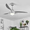 Malloa plafondventilator LED Titan, 1-licht, Afstandsbediening