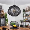 Mani Hanger Zwart, 1-licht