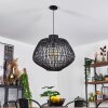 Mani Hanger Zwart, 1-licht