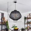 Mani Hanger Zwart, 1-licht