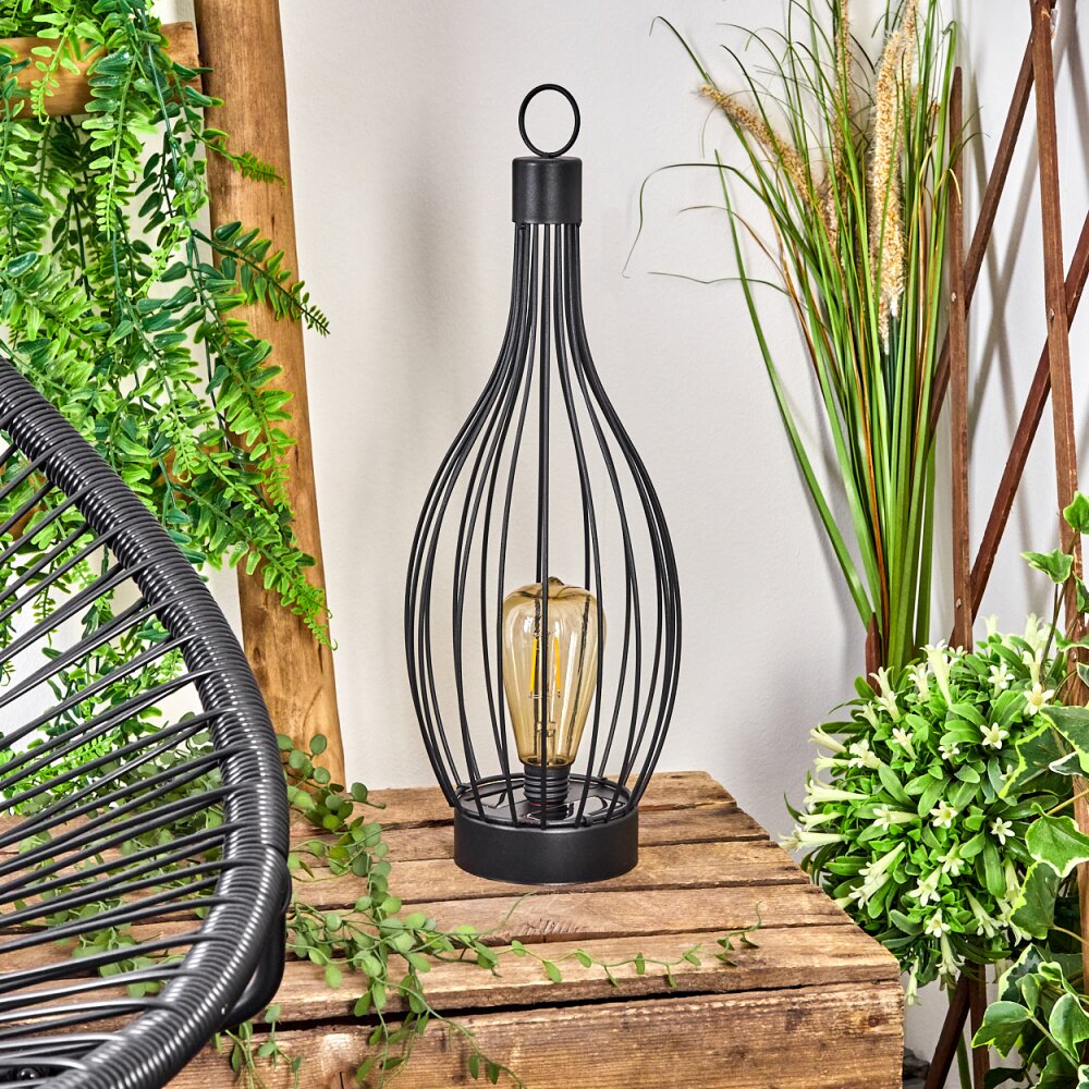 Quillagua Tafellamp op zonne-energie LED Zwart, 1-licht