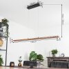 Guacacallo Hanglamp LED Zwart, 1-licht