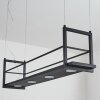 Quirihue Hanglamp LED Zwart, Wit, 6-lichts