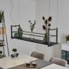 Quirihue Hanglamp LED Zwart, Wit, 6-lichts