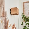 Polcura Muurlamp Hout licht, 1-licht