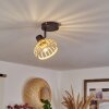 Totui Plafondlamp Zwart, 1-licht