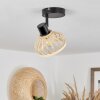 Totui Plafondlamp Zwart, 1-licht