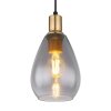 Globo FANNI Hanger Messing, Zwart, 1-licht