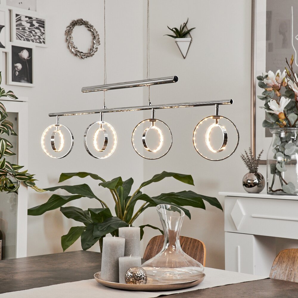 Reality GINA Staande lamp LED Chroom, 4-lichts main product photo