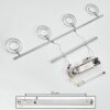 Reality GINA Staande lamp LED Chroom, 4-lichts