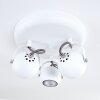 Gadmen Plafondlamp Wit, 3-lichts