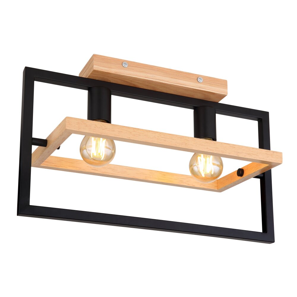 Globo ERICA Plafondlamp, 2-lichts main product photo