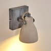 Lomma Muurlamp Grijs, 1-licht