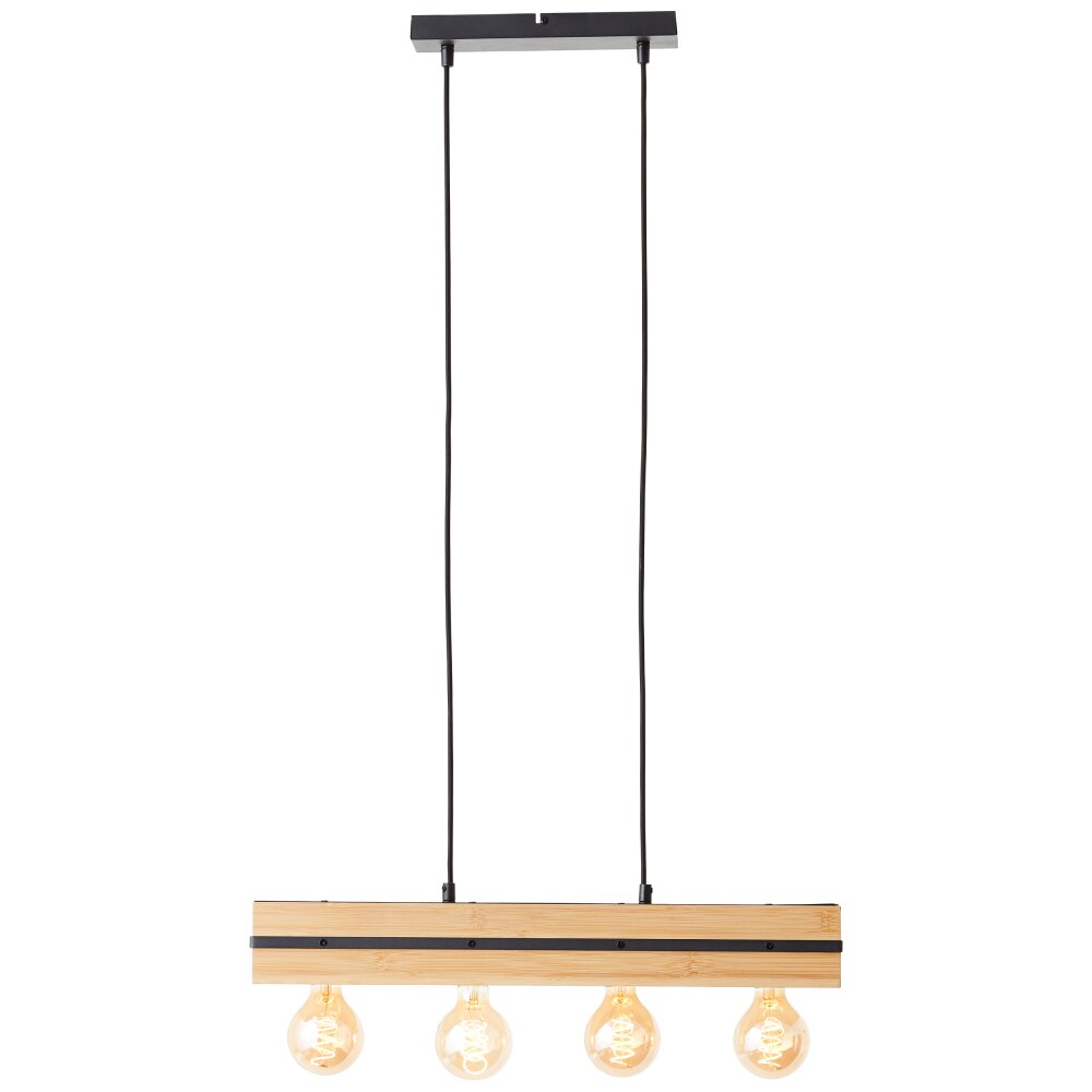 Brilliant Benny Hanglamp Zwart, 4-lichts main product photo