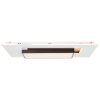 Brilliant Hutson Plafondlamp LED Zwart, Wit, 1-licht, Afstandsbediening