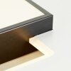 Brilliant Hutson Plafondlamp LED Zwart, Wit, 1-licht, Afstandsbediening