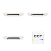 Brilliant Hutson Plafondlamp LED Zwart, Wit, 1-licht, Afstandsbediening
