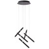 Brilliant Lagano Hanger LED Zwart, 1-licht