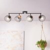 Brilliant Thuy Plafondlamp Zwart, 4-lichts