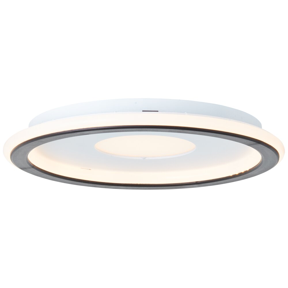Brilliant Vegas Plafondlamp LED Zwart, Wit, 1-licht main product photo