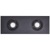 Brilliant Doro Plafondlamp LED Zwart, 2-lichts