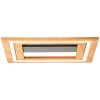 Brilliant Rhea Plafondlamp LED Bruin, Zwart, 1-licht