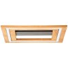 Brilliant Rhea Plafondlamp LED Bruin, Zwart, 1-licht