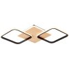 Brilliant Dennet Plafondlamp LED Bruin, Zwart, 1-licht