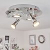Morges Plafondlamp LED Chroom, Wit, 4-lichts