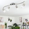 Chapod Plafondlamp Nikkel mat, 4-lichts