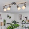 Chapod Plafondlamp Nikkel mat, 4-lichts
