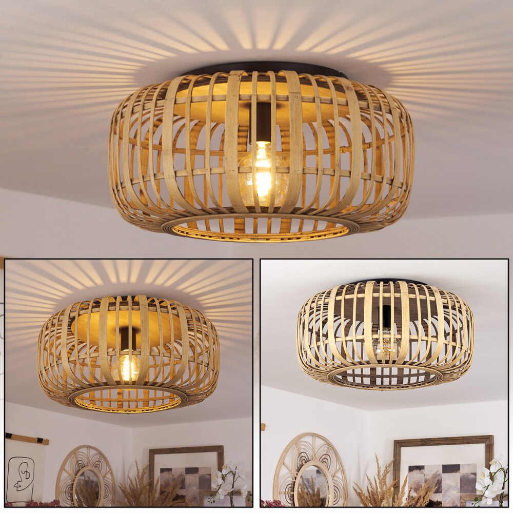 Teheran Plafondlamp Zwart, 1-licht main product photo
