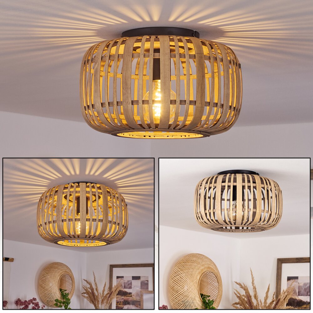 Teheran Plafondlamp Zwart, 1-licht main product photo