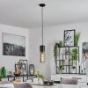 Dulcita Hanger Zwart, 1-licht